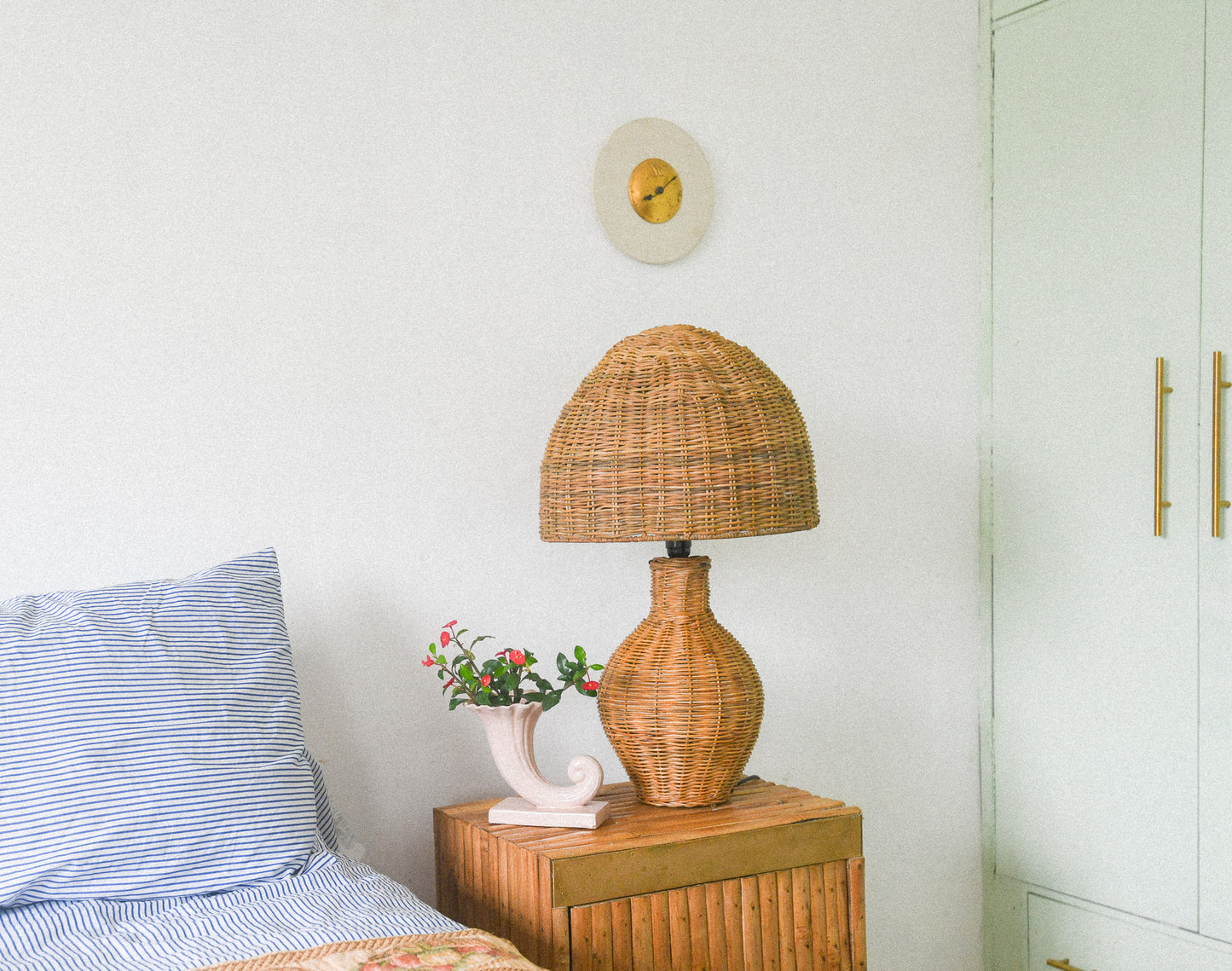 Rattan wicker Table Lamp