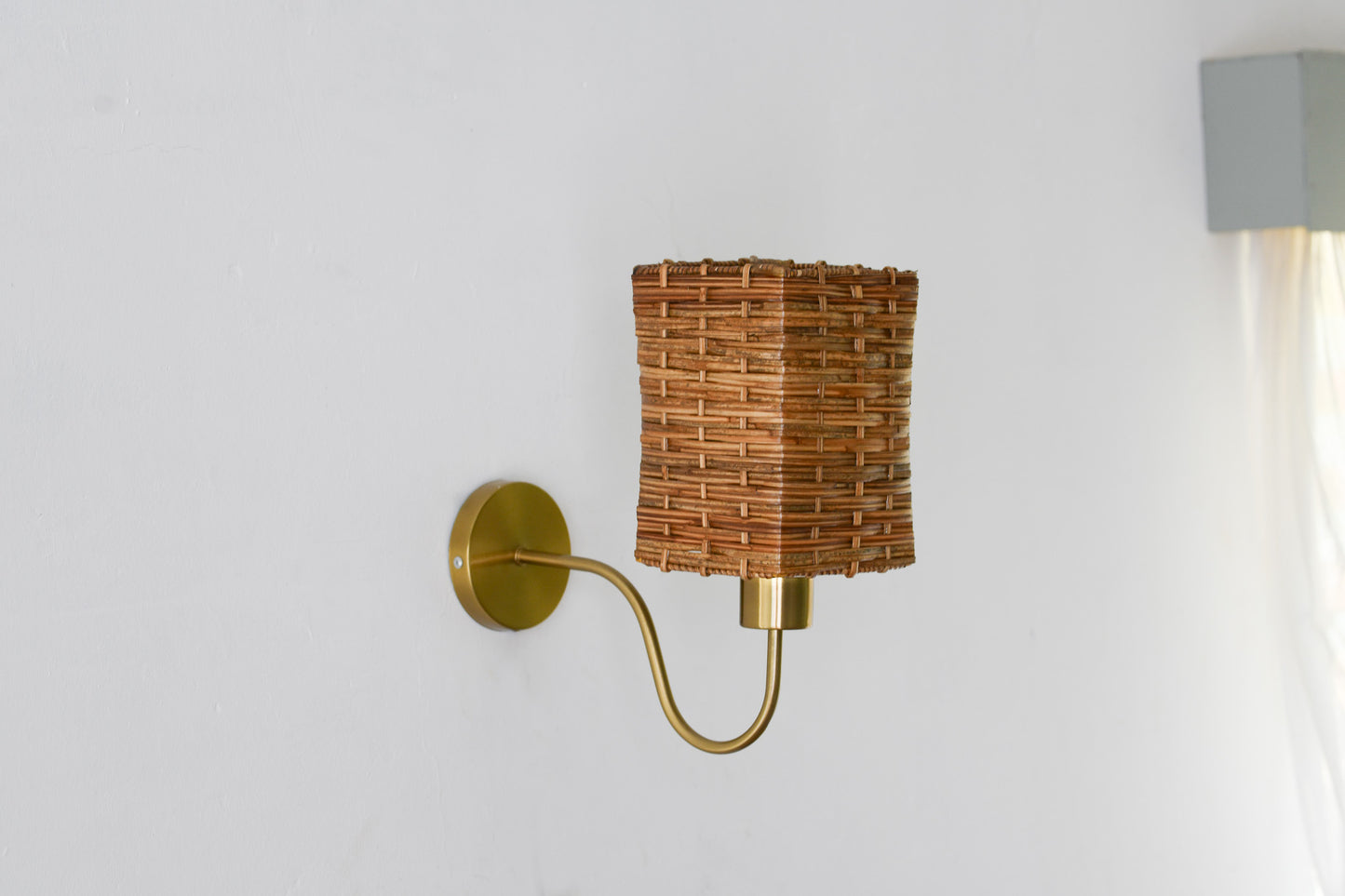 Square Wall Sconce Vintage Style