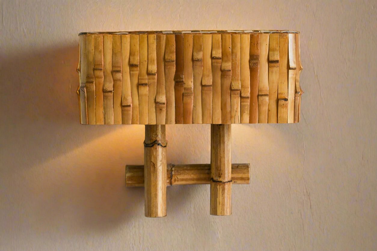 Nodule Series Collection Bamboo Wall Lamp