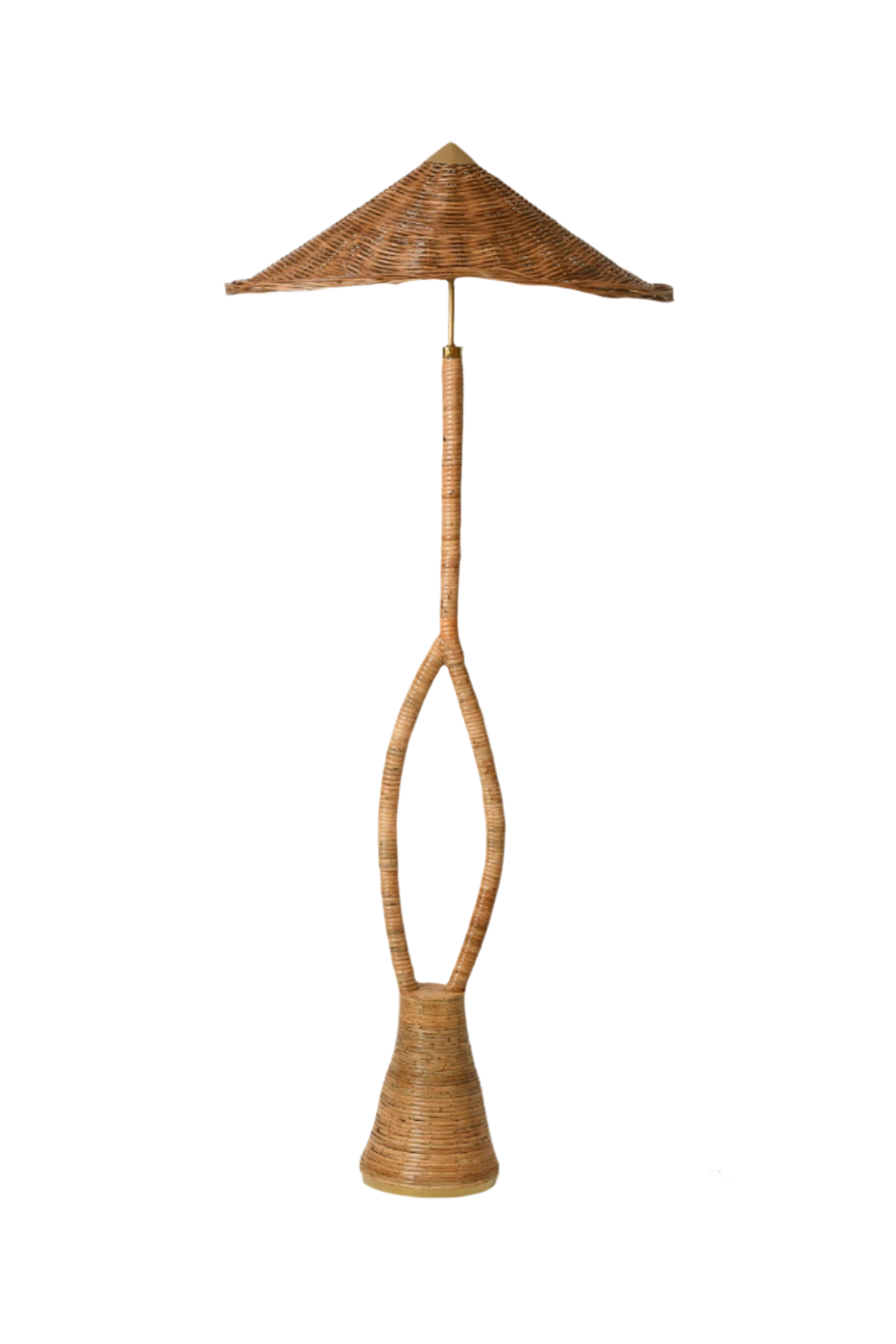 Italian Styled Rattan Floor Lamp